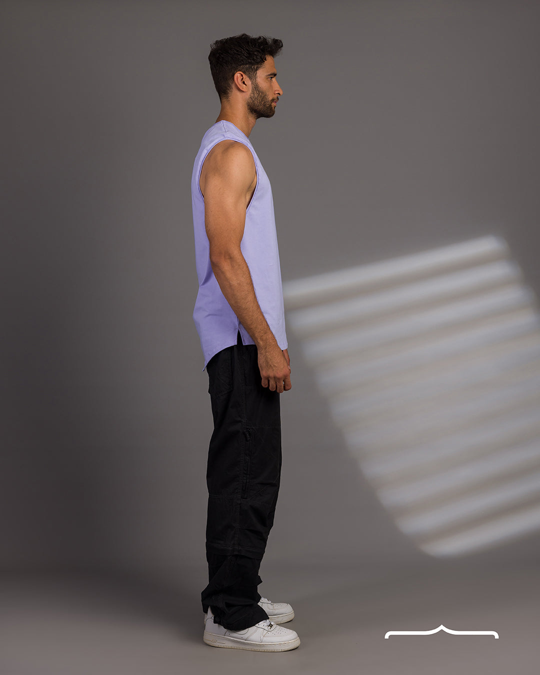 Sleeveless T-Shirt Volume 2 in Lavender