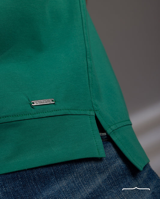 Side Split Volume 2 T-Shirt in Green