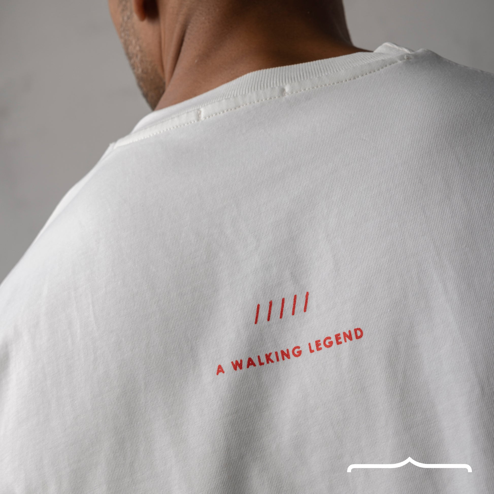 5TAC113 Oversize T shirt in White