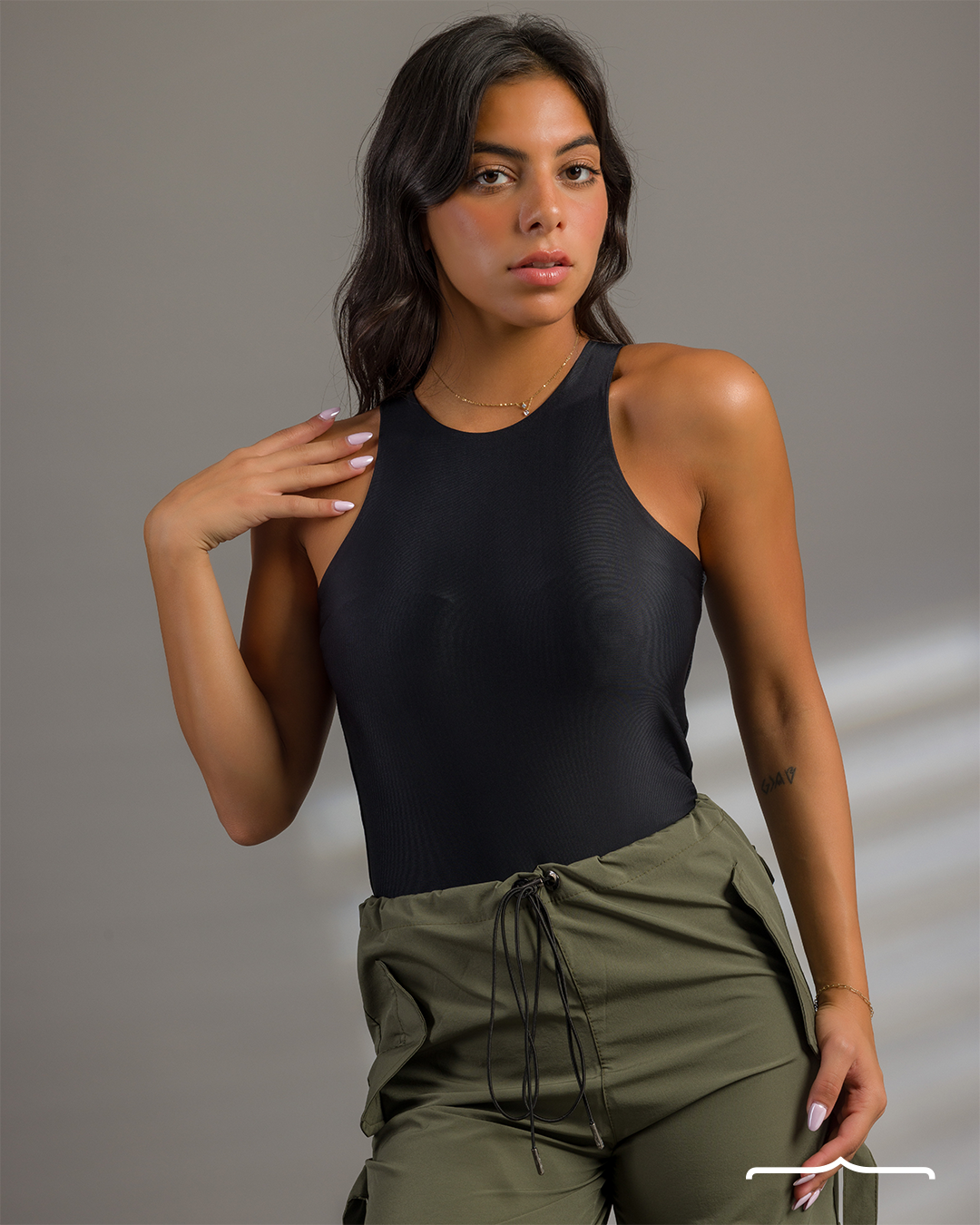 Body-Suit in Black