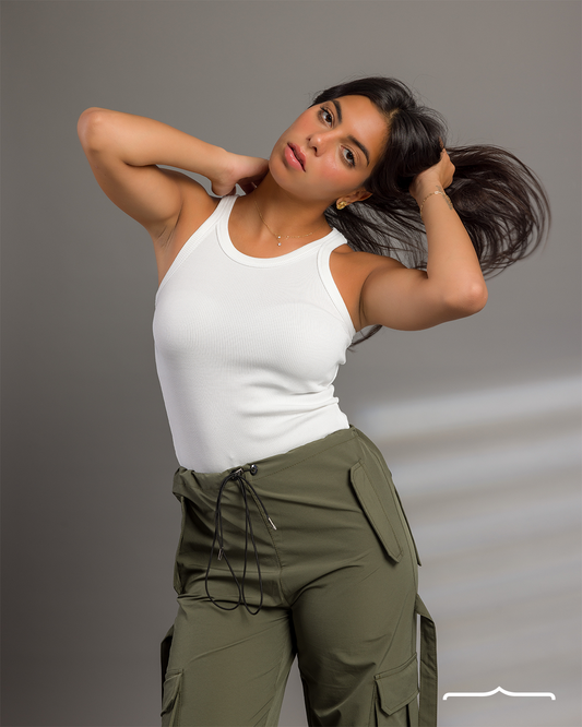 Basic top in White