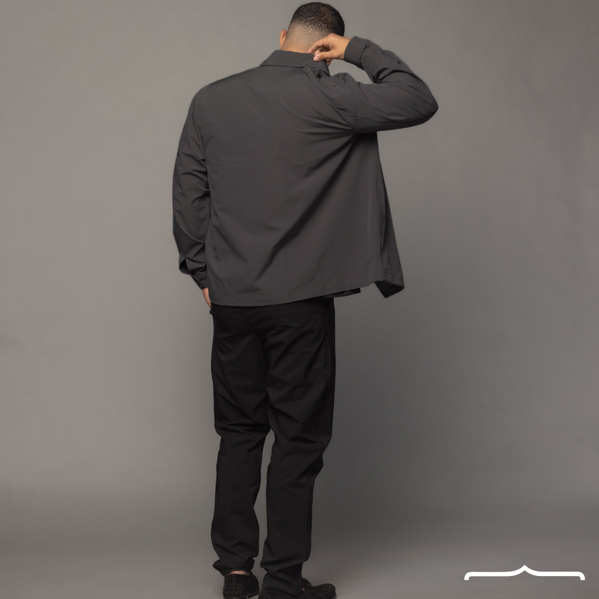 Water proof Shirt in Dark Grey