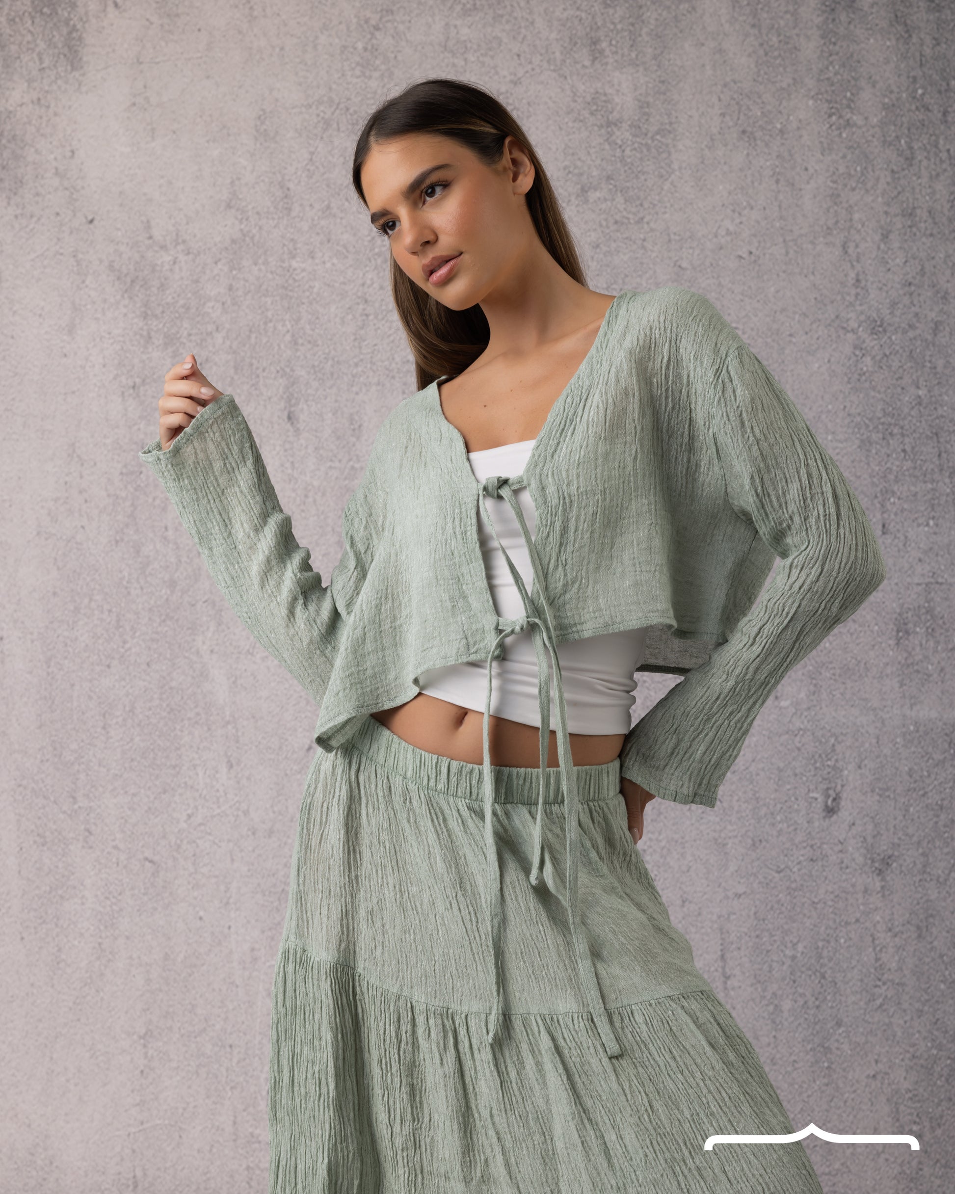 linen skirt for women