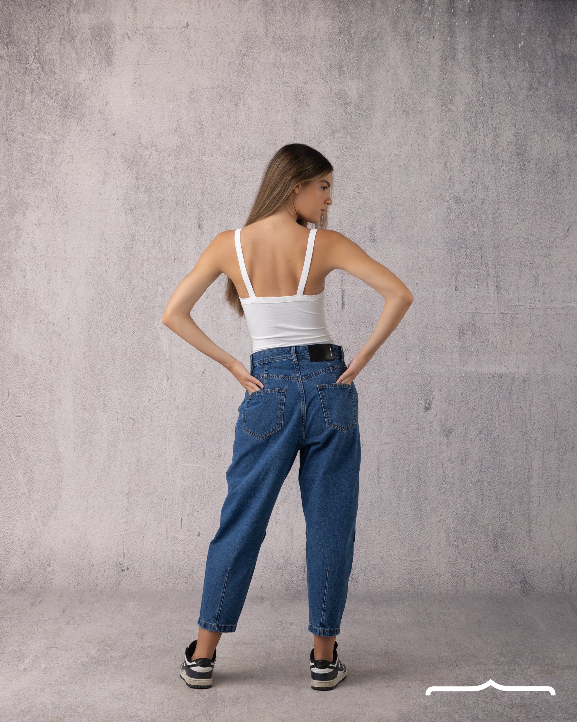 women Cutout Denim in Blue