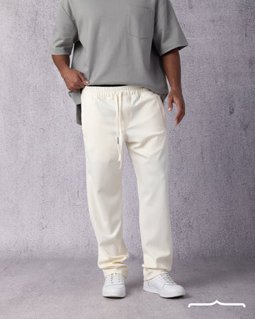 Textured Sweatpants Volume 2 in Cream
