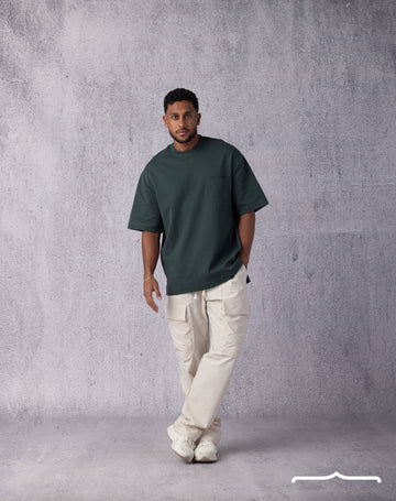 Urban Oversized T-shirt in Olive