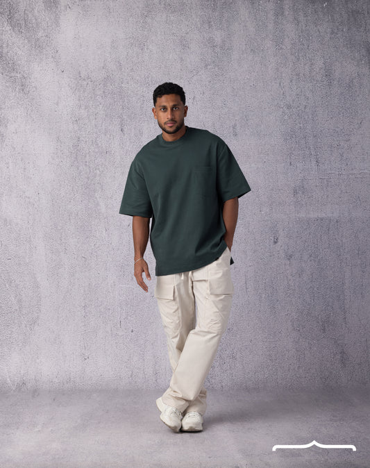 Urban Oversized T-shirt in Olive
