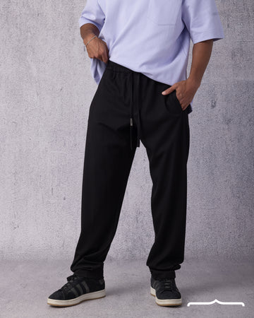 Textured Sweatpants Volume 2 in Black
