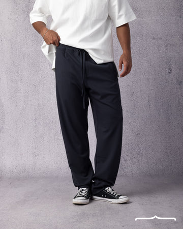 Textured Sweatpants Volume 2 in Naval Color