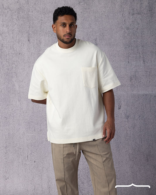 Urban Oversize T-shirt in Cream