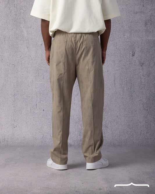 Drawstring Pants Volume 2 in Washed Beige