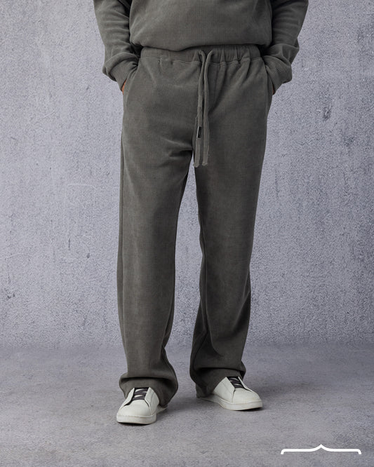 Textured pants in Light Olive Volume 3
