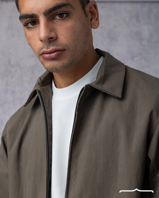 Signature Jacket in Brown