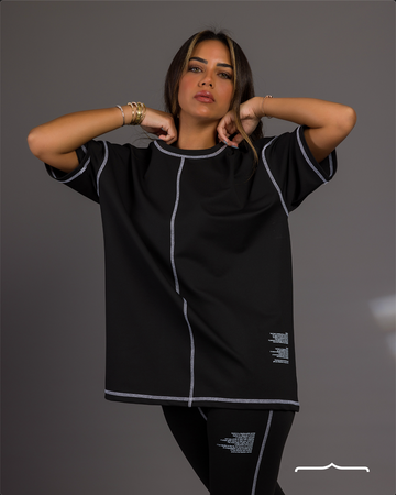 Stitched set in Black