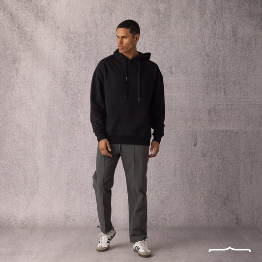 X sign hoodie in Black