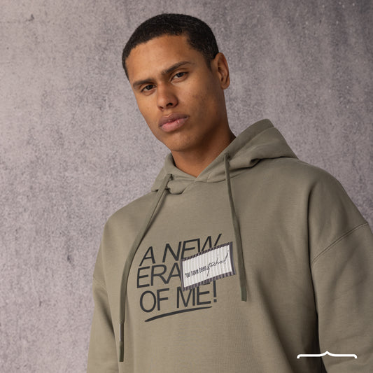 A new Era hoodie in Olive