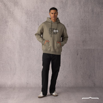 A new Era hoodie in Olive