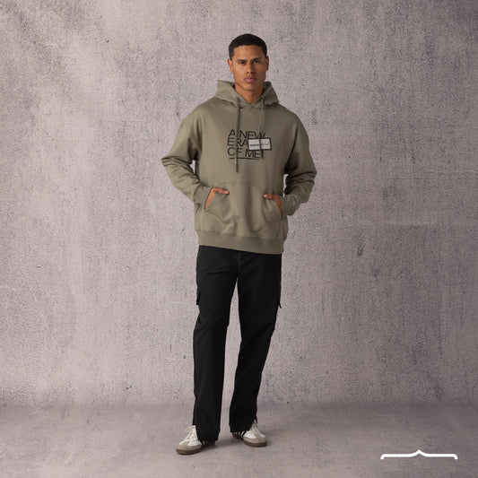 A new Era hoodie in Olive