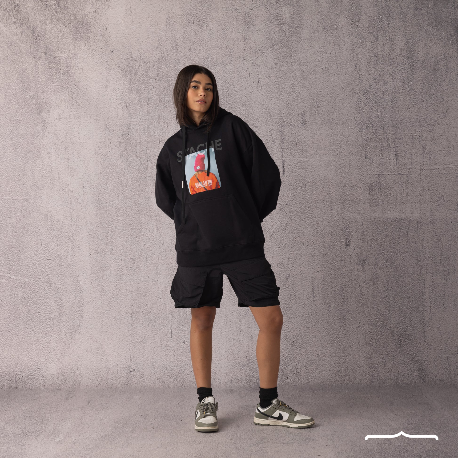 Don't Mess Up My Tempo Hoodie in Black