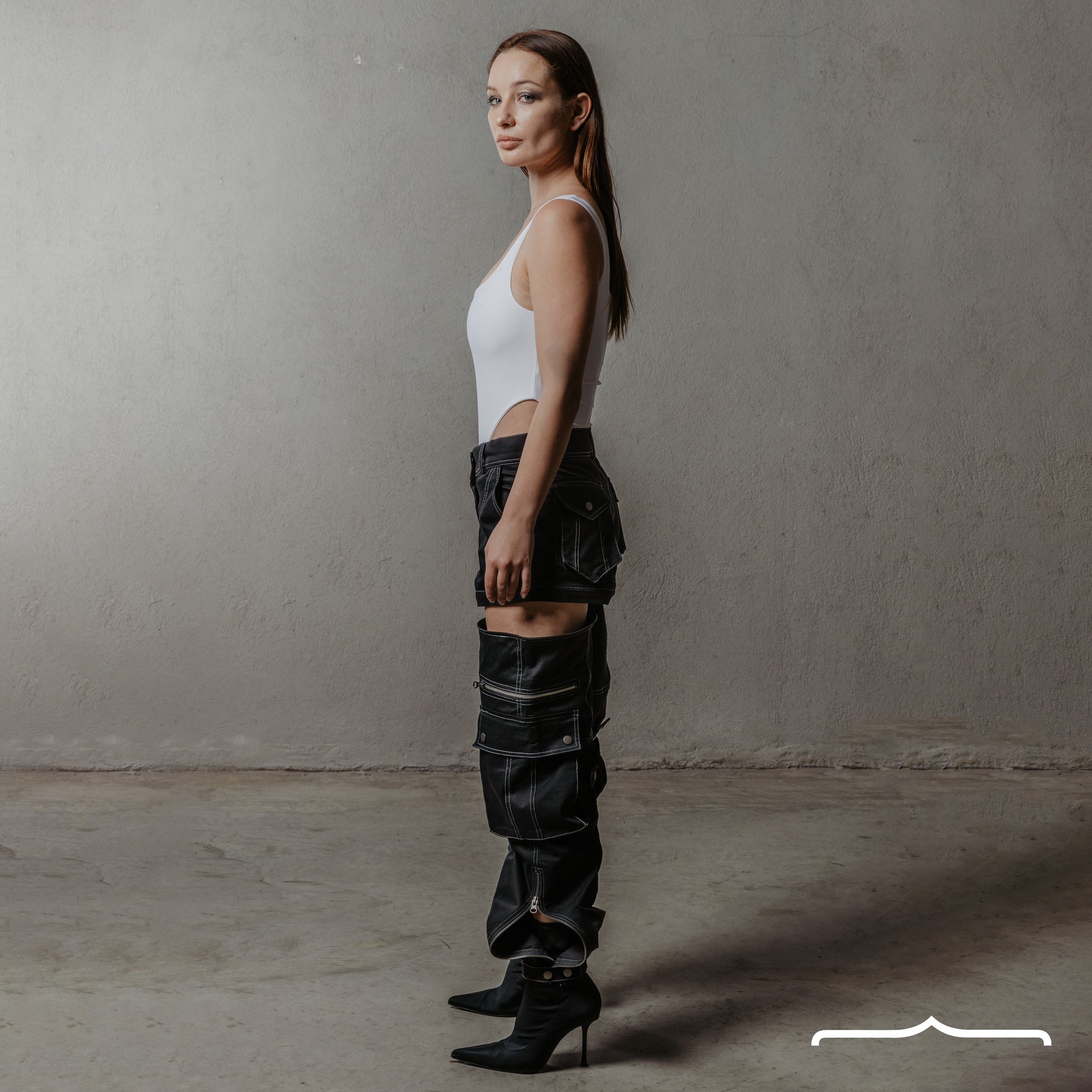 High leg bodysuit