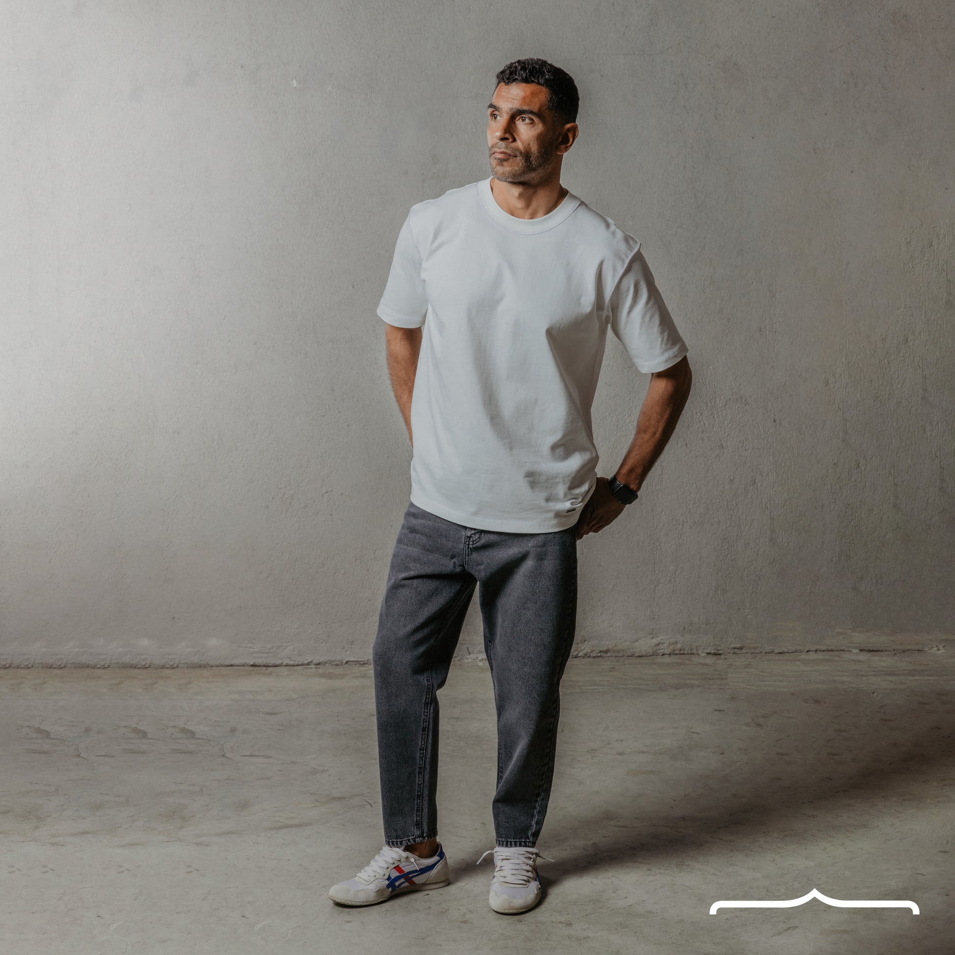 Oversize Jeans in Grey