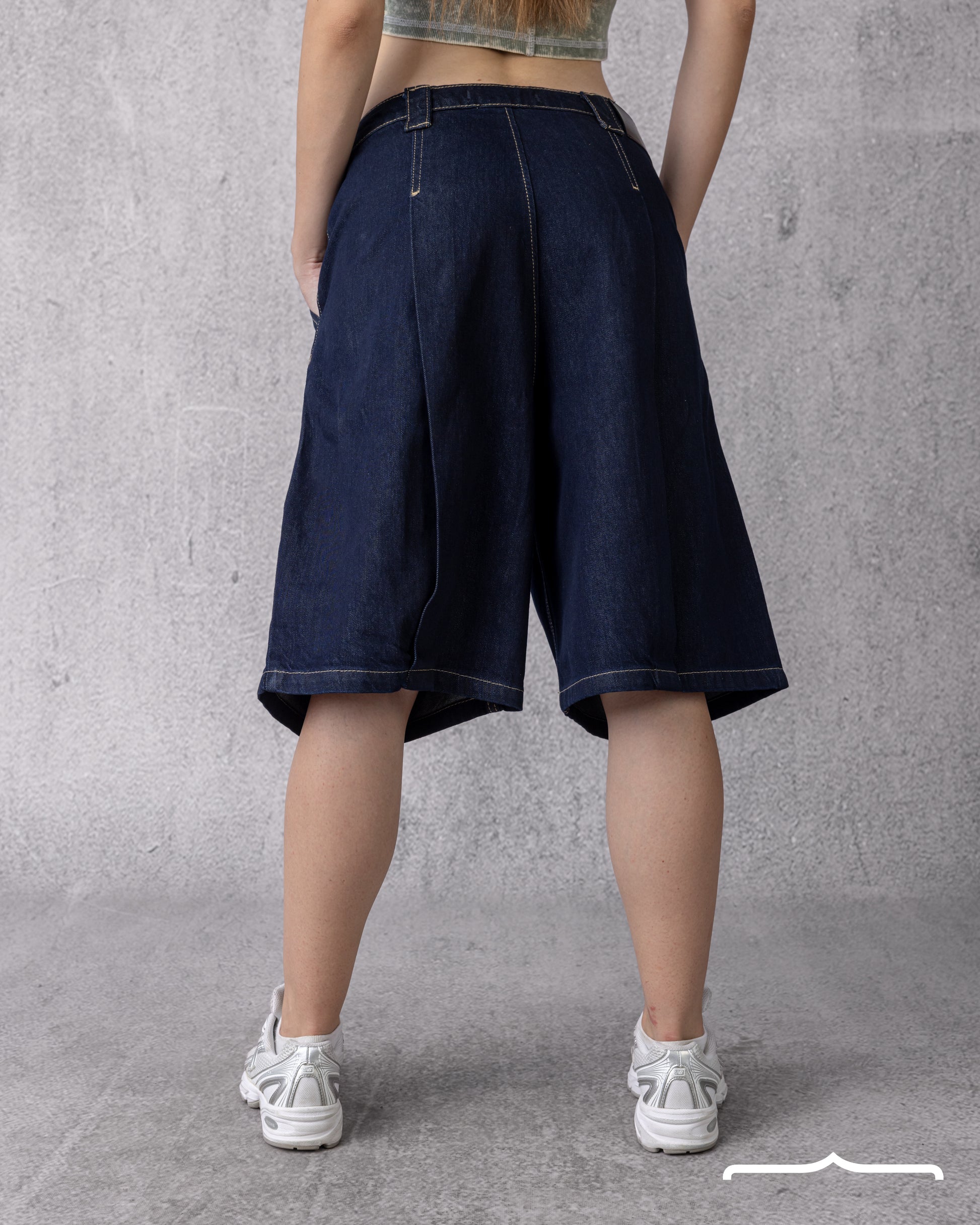 women Denim Boyfriend Short