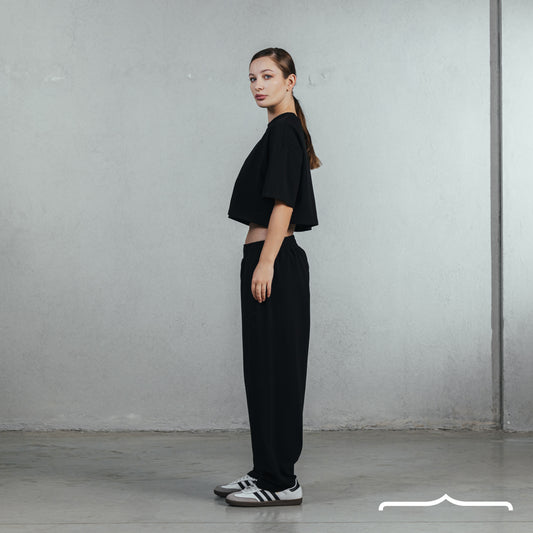 Statement set in Black