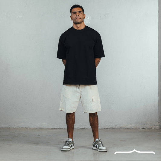 Oversize t-shirt in Black
