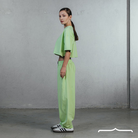 Statement Set in Lime Green