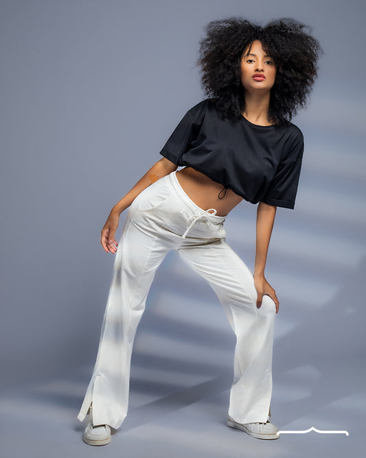 adjustable crop top