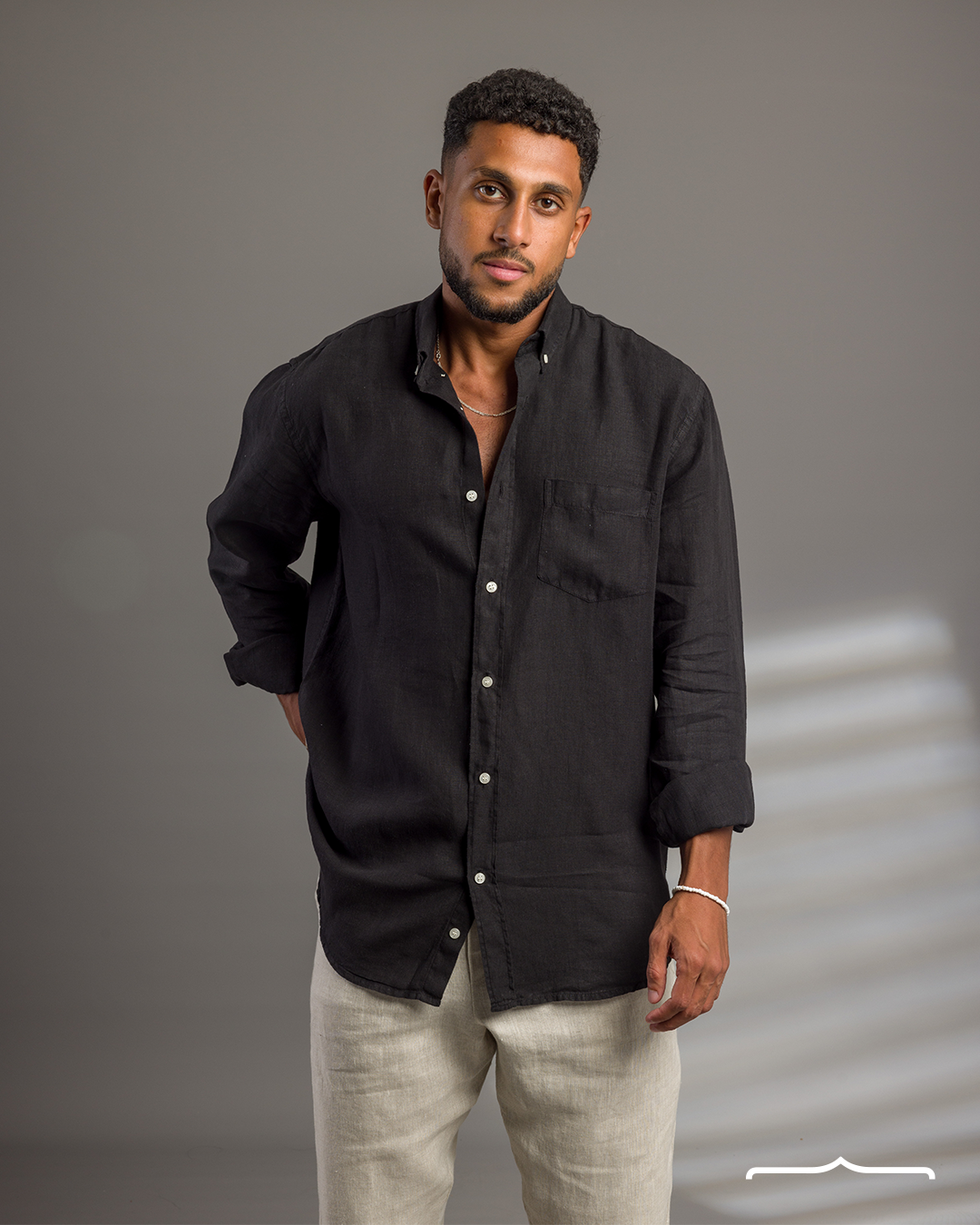 men's linen shirt