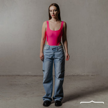 basic tops in pink for women & men