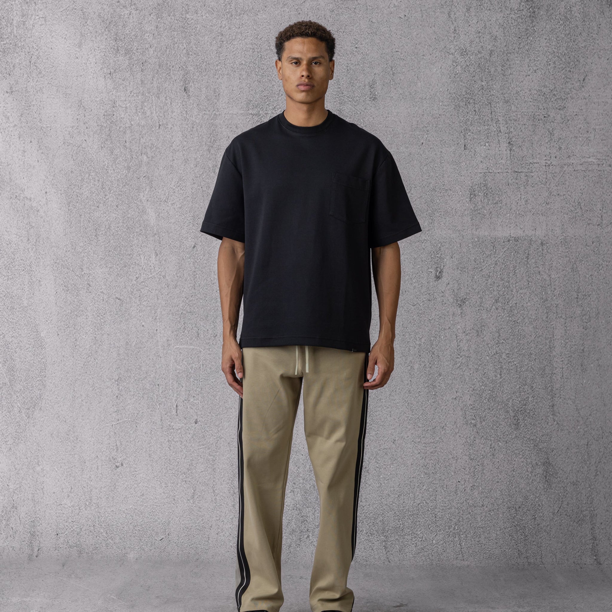 Oversized Stripe Sweatpants for men