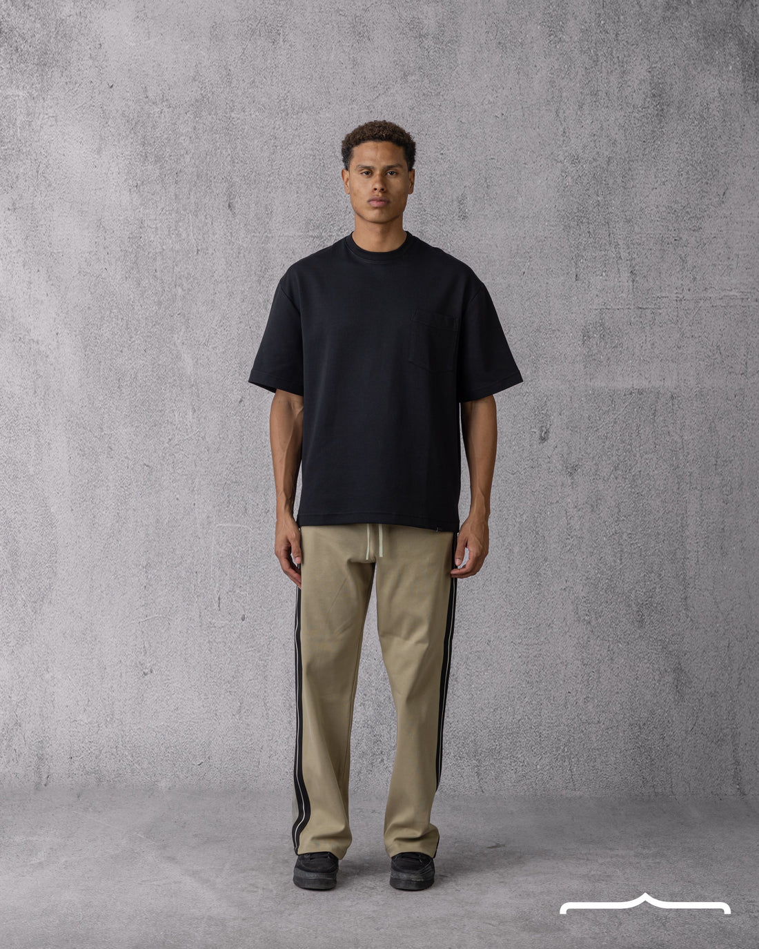 Oversized Stripe Sweatpants for men