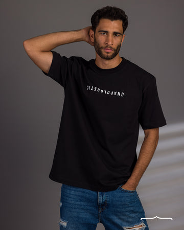 Unapologetic Oversize T-shirt in Black