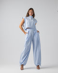 Essential Striped Summer Set in Blue