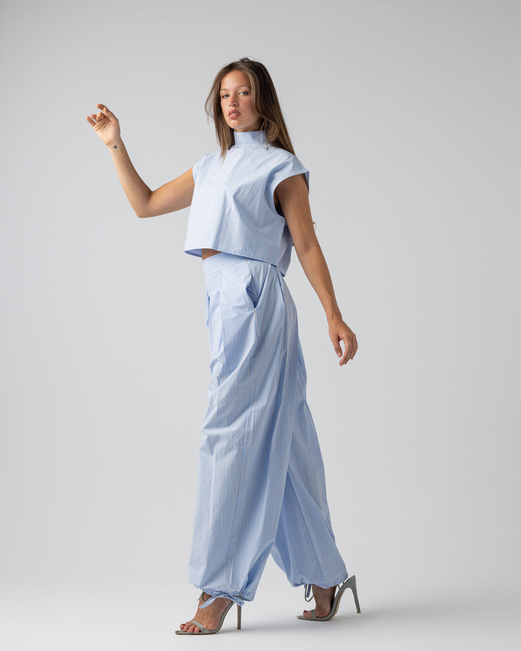 Essential Striped Summer Set in Blue