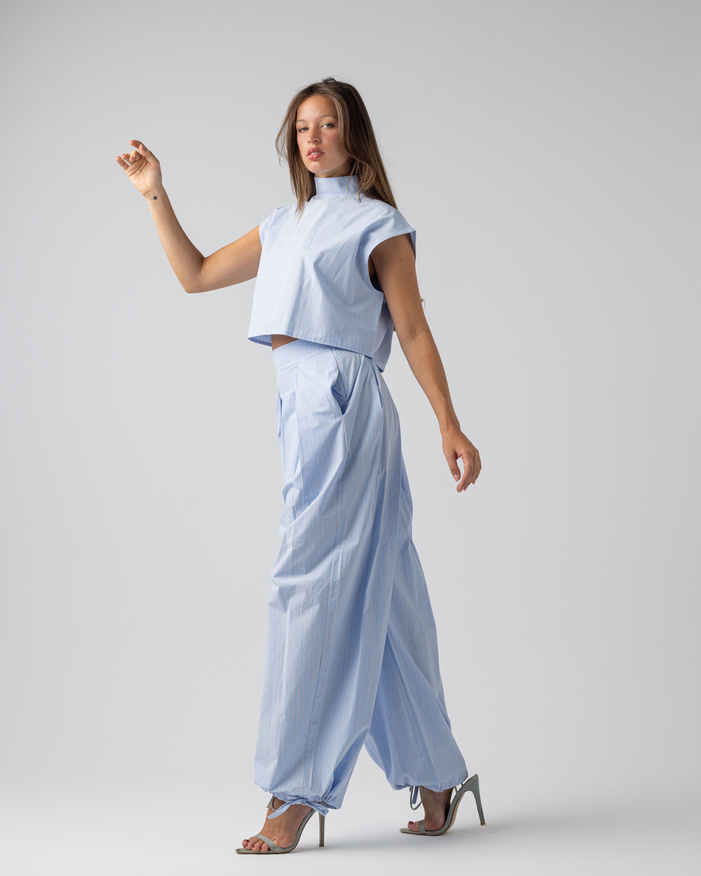 Essential Striped Summer Set in Blue