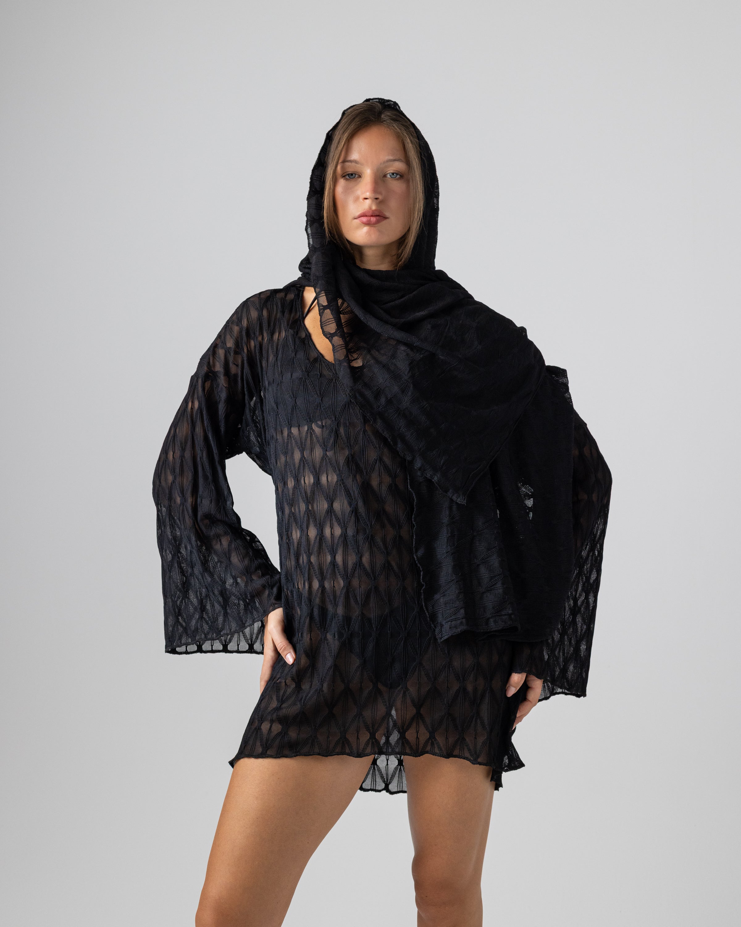 Maré Cover up in Black