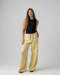 Striped Pants in Yellow