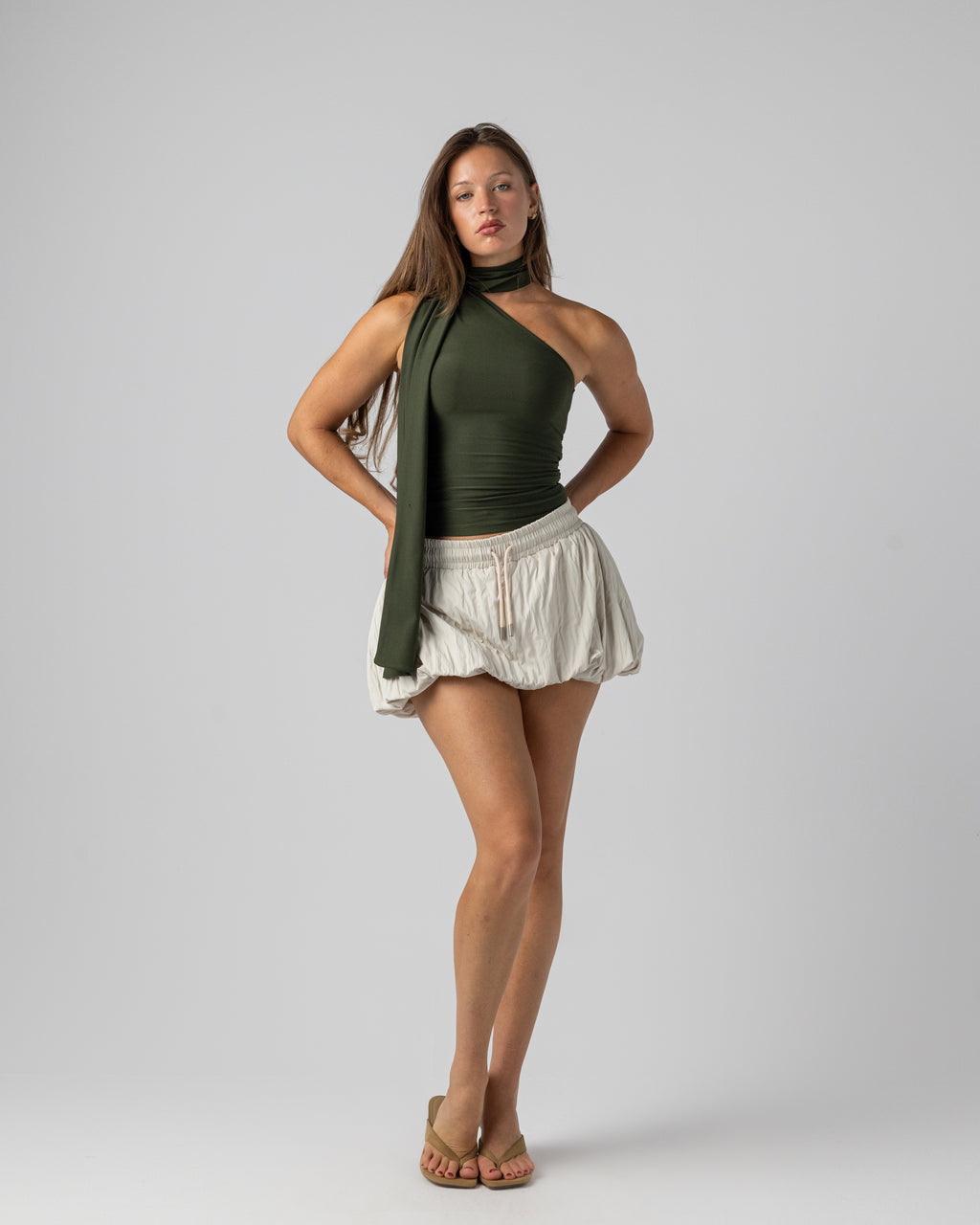 Muse Skort in Biege