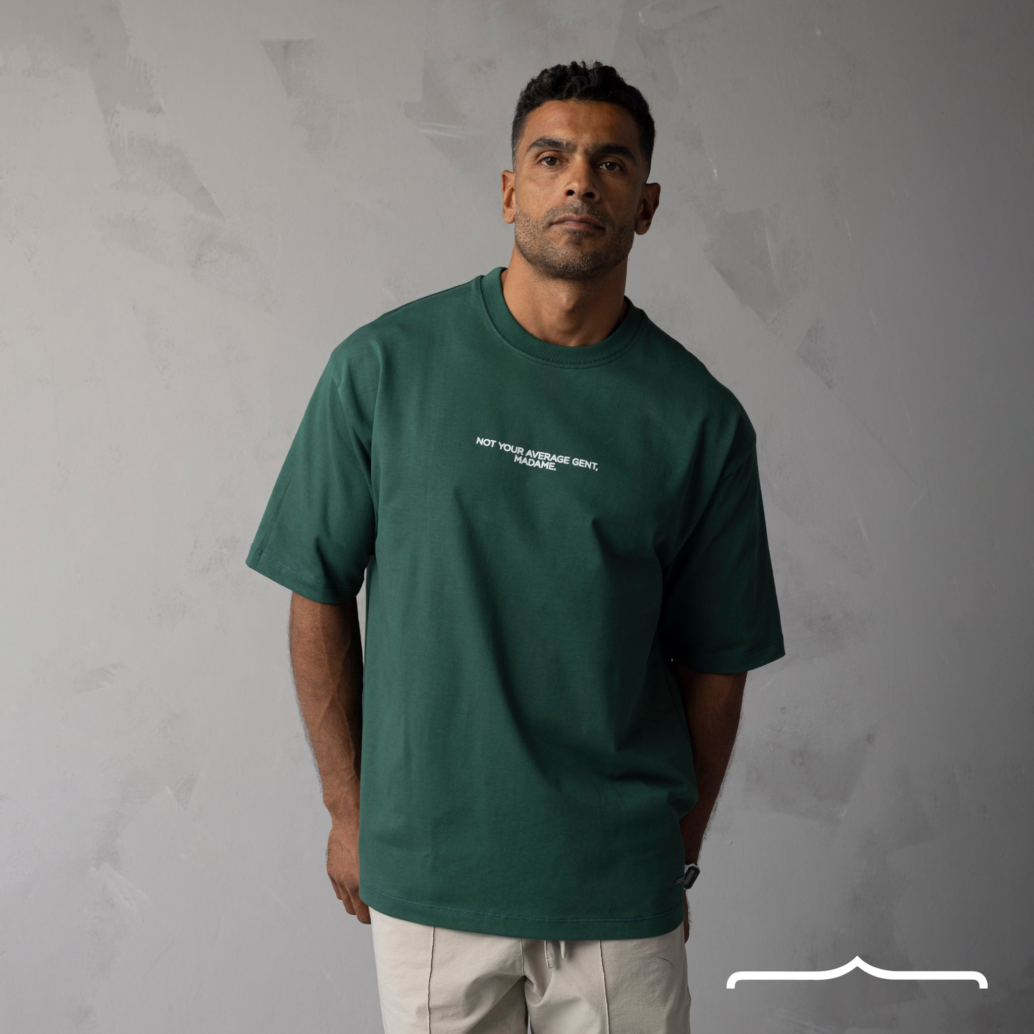 Not your average Oversize T shirt  in Green