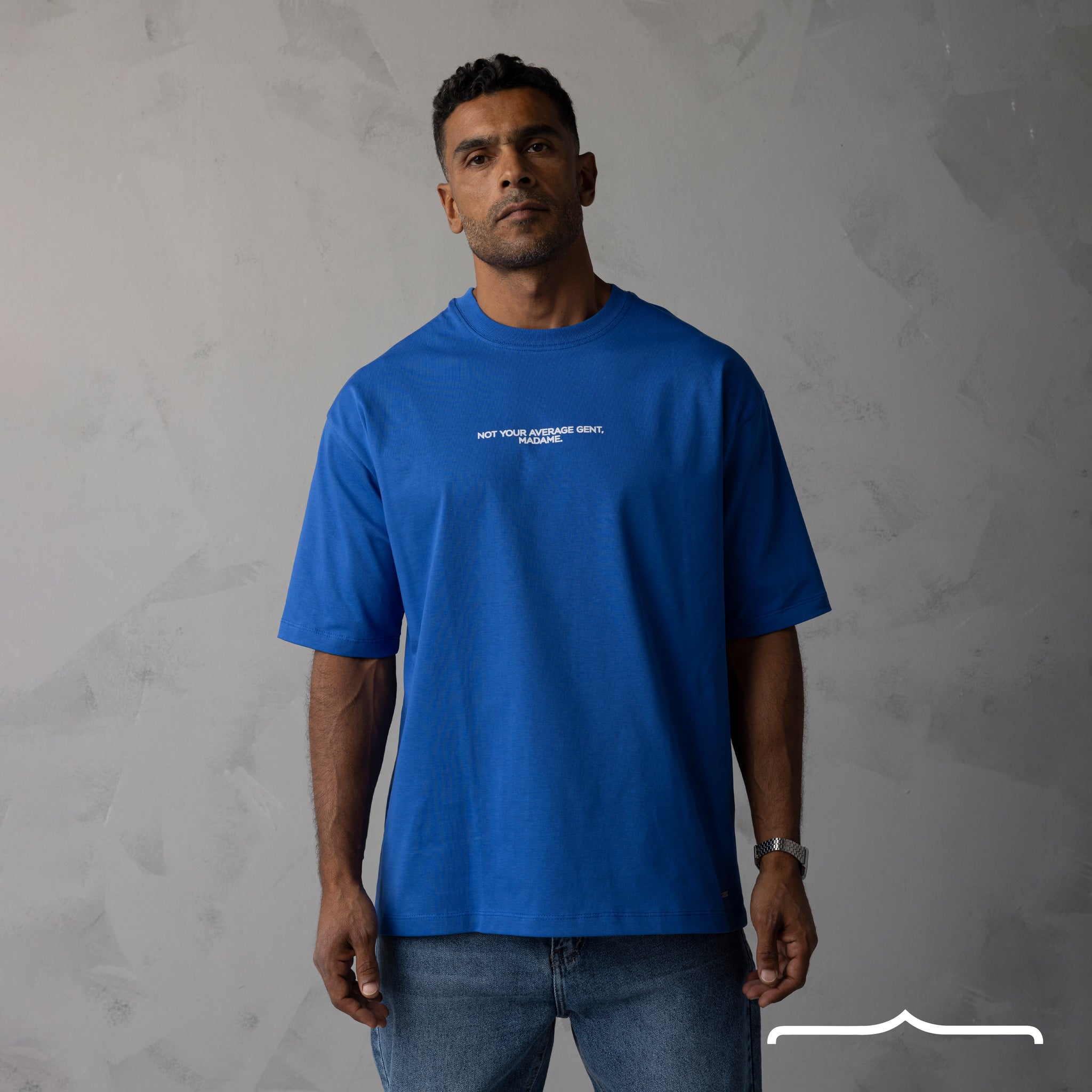 Not your average Oversize T shirt in Blue