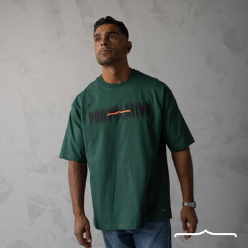 Provocative Oversize T shirt in Green