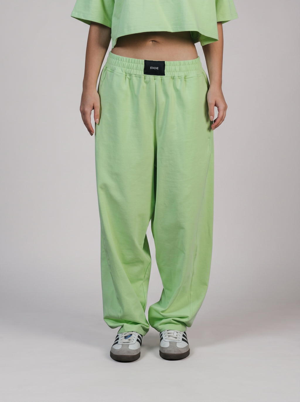 Statement Set in Lime Green