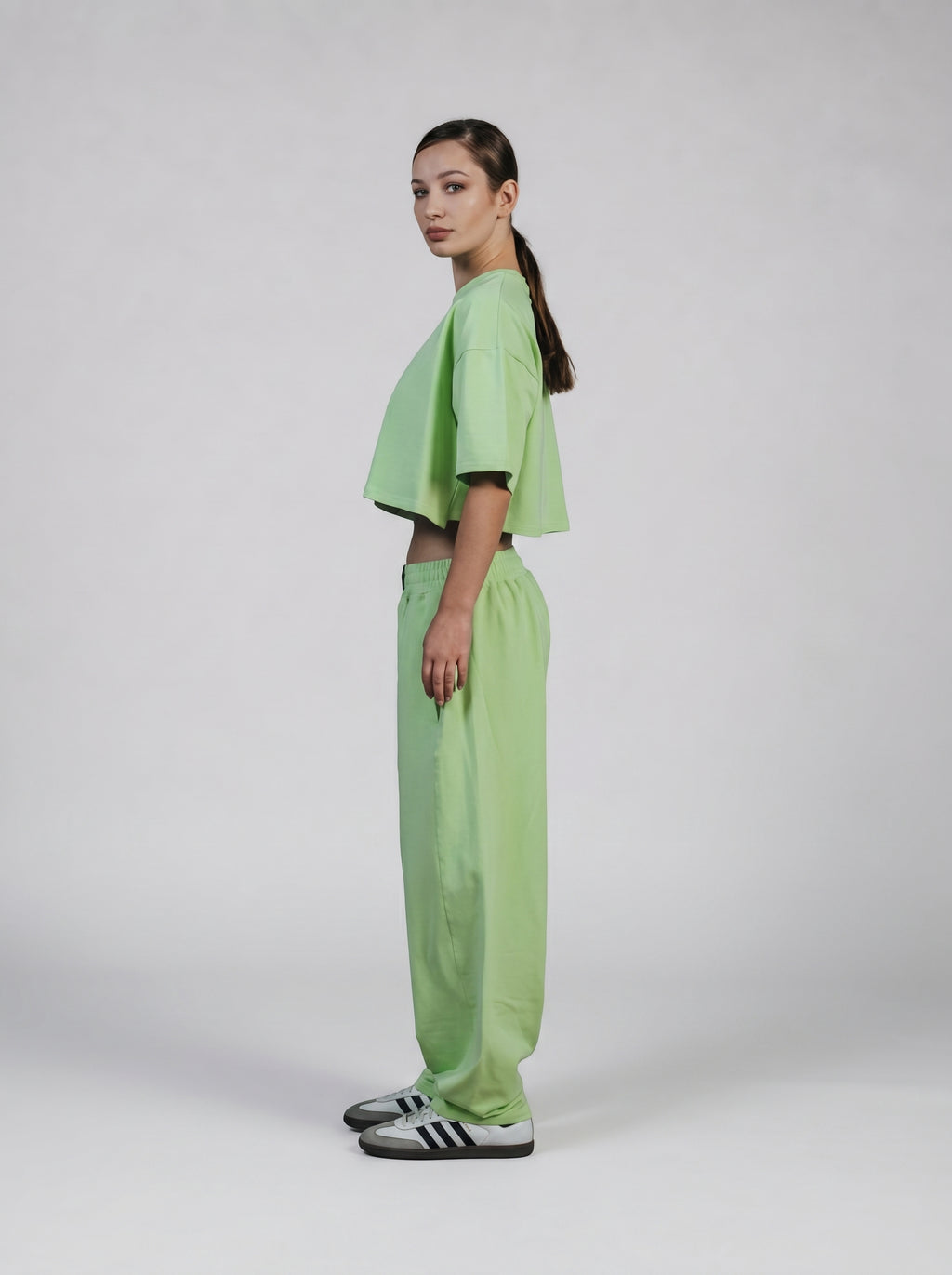 Statement Set in Lime Green
