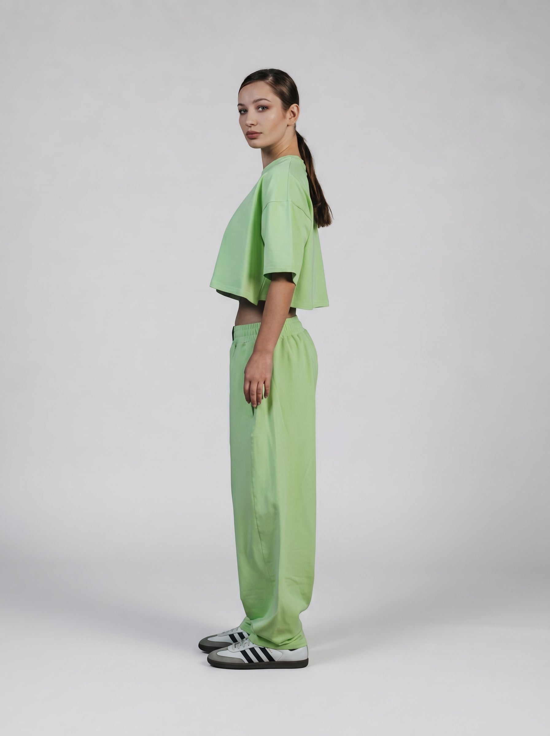 Statement Set in Lime Green