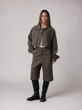 Statement Bermuda Set in Brown