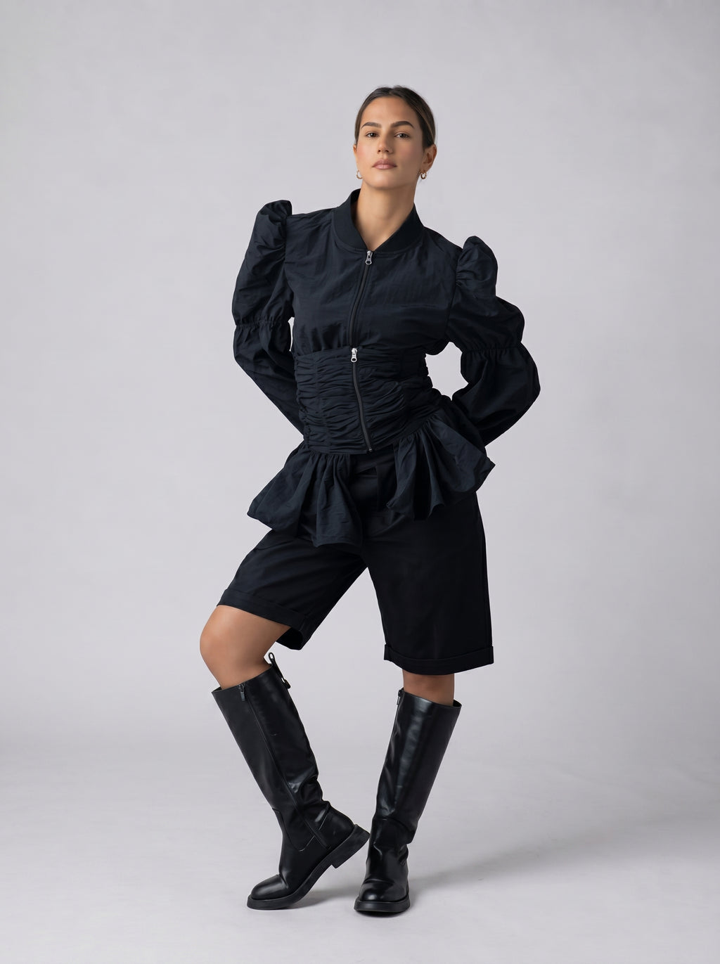 The Structured Puff Shirt