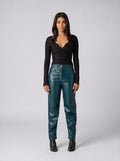 Leather pants in Green
